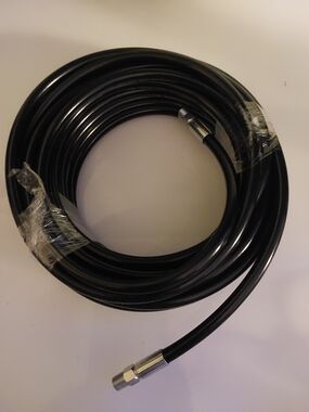 50ft Hose 1/4 Inch NPT 5800 Psi Drain Cleaning Hose For Pressure Washer (46)